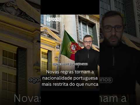 Nova lei de nacionalidade foi aprovada em Portugal dia 28.10.25.