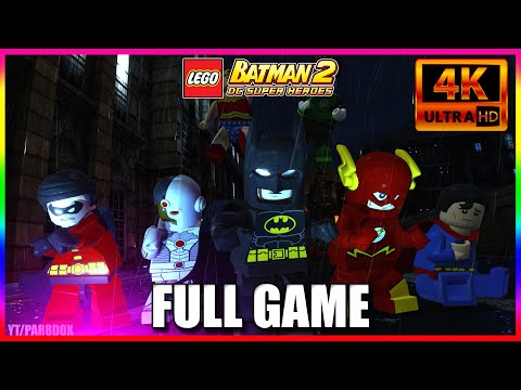 LEGO BATMAN 2: DC SUPER HEROES Full Game Walkthrough LONGPLAY | PC 4K 60fps [NO COMMENTARY]
