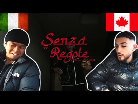 CANADIANS REACT TO ITALIAN RAP - ZEFE - SENZA REGOLE FT. ESCOMAR