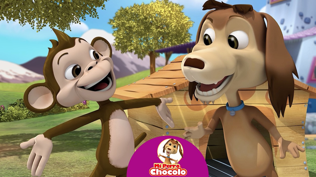 LA VISITA DEL MONITO 🐶  MI PERRO CHOCOLO | MÚSICA PARA JUGAR ♫ #videosinfantiles #músicainfantil