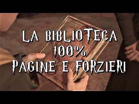 LA BIBLIOTECA COLLEZIONABILI PAGINE E FORZIERI - Hogwarts Legacy Gameplay ITA