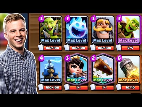 Clash Royale - UPDATED LOG BAIT! Hidden Tesla OP