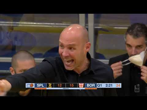 ABA Liga 2020/21, Round 25 match: Split - Borac (19.4.2021)