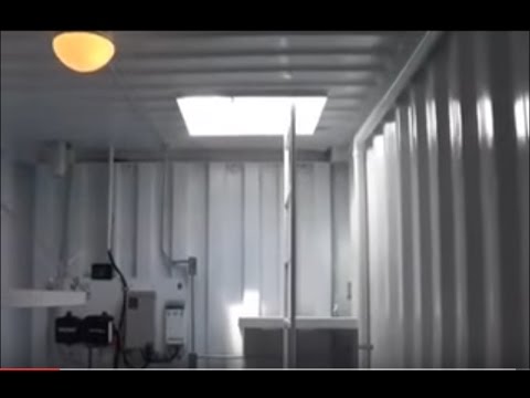 Inside Our Underground Shipping Container Shelters