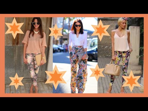 PANTALONES DE MODA 2020  / pantalones estampados / Fashion Love
