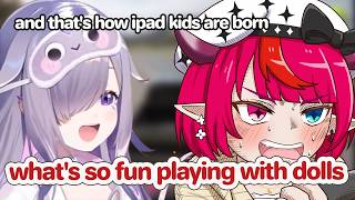 Queen Irys liked playing with console games more than playing with dolls when she was younger