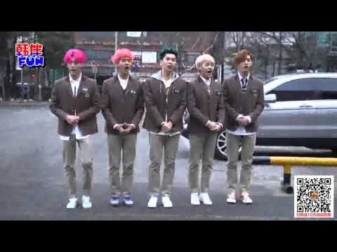 《音樂銀行》上班路GFRIEND穿校服亮相清純魅力惹人心動160129[超清版].flv