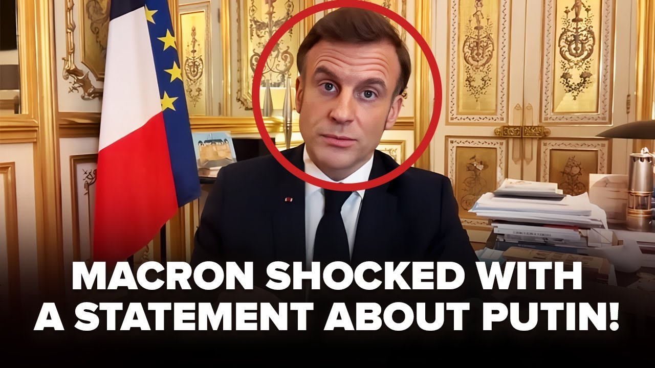 ⚡Macron made a NEW SHOCKING statement about Trump and Putin!