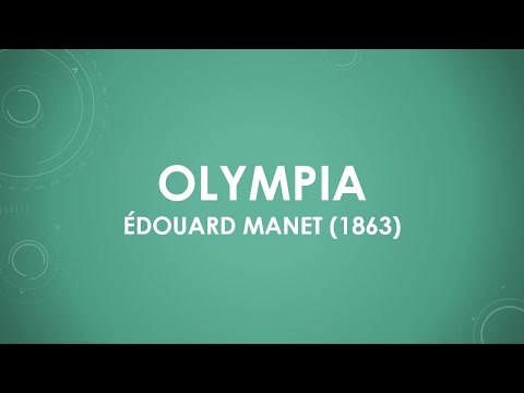 Olympia von Édouard Manet (1863) einfach und kurz erklärt