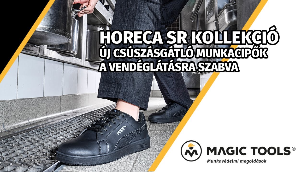 HORECA SR kollekció – új csúszásgátló munkacipők a vendéglátásra szabva