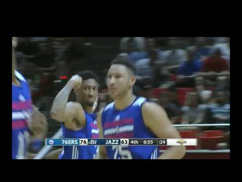 Christian Wood Ferocious Jam! (2016.07.07Summer League Game)