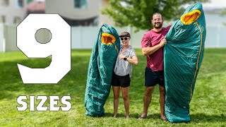 Sleeping Bags for EVERY body type: REI Co-op Zephyr 25 Sleeping Bag Review