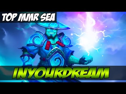 inYourdream 8290 MMR Plays Storm Spirit vol 1  2 games -Dota 2