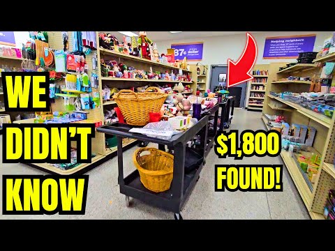 THESE THRIFT STORE FINDS ARE WORTH 1,800 DOLLARS