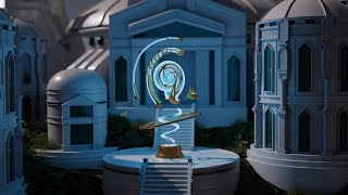 FFXIV Miniature Old Sharlayan + Aetheryte