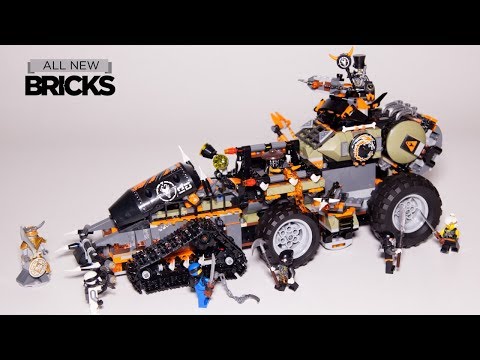 Vidéo LEGO Ninjago 70654 : Le véhicule de combat Dieselnaut