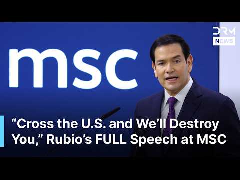 FULL SPEECH: Rubio Declares “United With Europe” at Munich Conference, Warns of Global Risks | AC1B