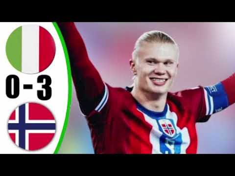 Norway vs Italy 3-0 Highlights & All Goals (European Qualifiers 2026) Norway Italy