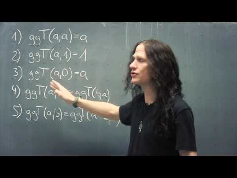 Ein paar Sätze zum ggT