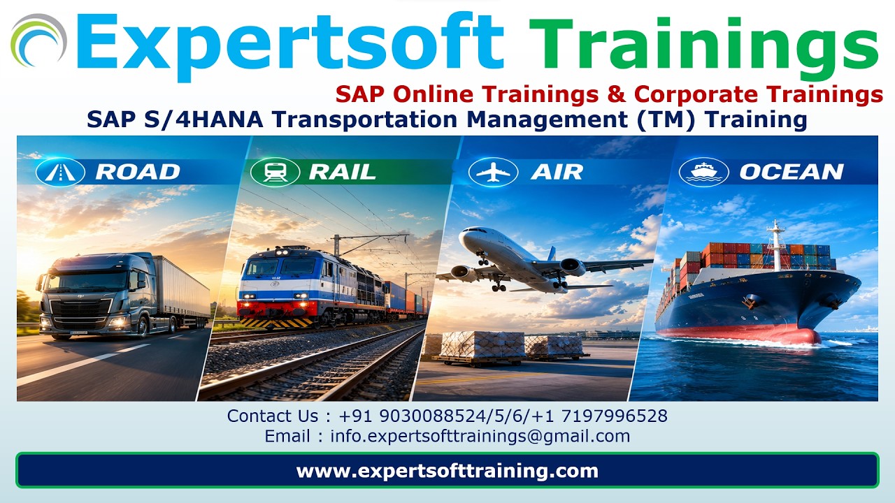 SAP S4HANA TM Demo Video | SAP S4HANA TM Training