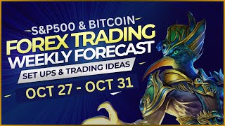 🎯 Weekly Forex Forecast | EURUSD, GBPUSD, USDJPY, BITCOIN, S&P500, AUDUSD, XAUUSD OIL (27/10/2025)