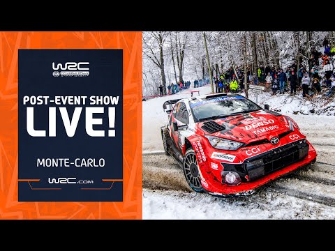 🔴 Post-Event Show LIVE | WRC Rallye Monte-Carlo 2026
