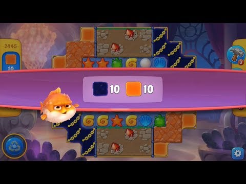 Fishdom. Hard Level 2445