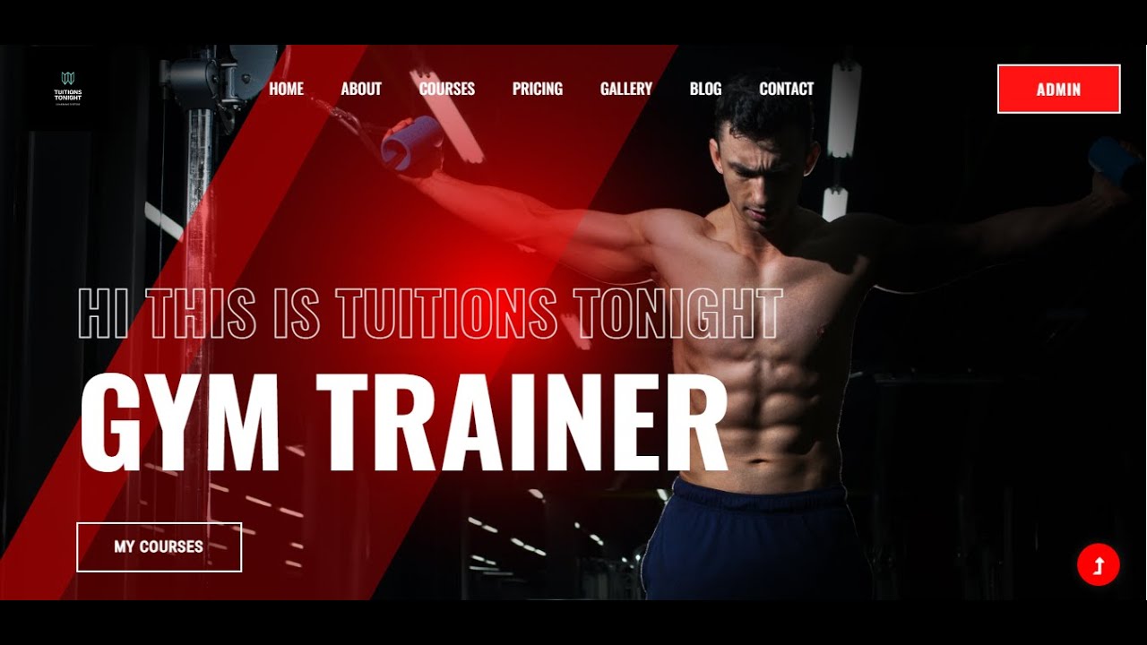 Create GYM MANAGEMENT SYSTEM using PHP MySQL and Bootstrap