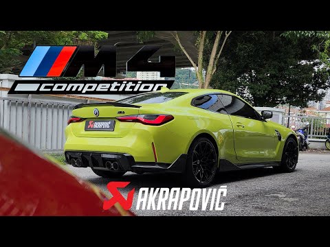 AKRAPOVIC BMW M4 COMPETITION G82 | M PERFORMANCE 2022 M4