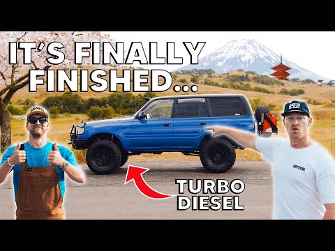 We Fully Restored Our Imported 80 Series LAND CRUISER!