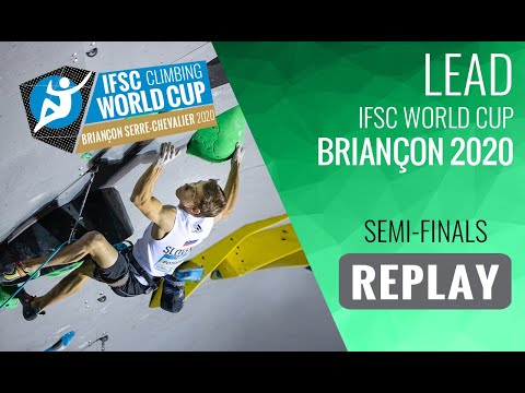 IFSC World Cup Briançon 2020 || Lead semi-finals