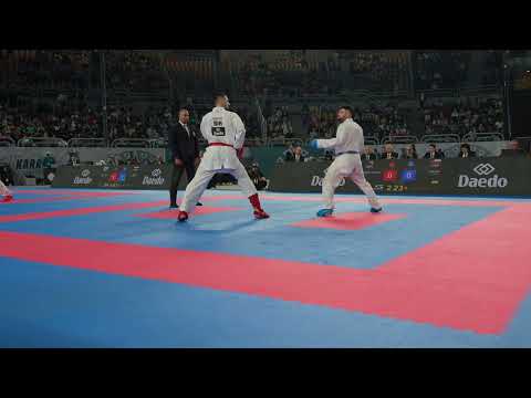 2025 World: Quarter-Final | Male Kumite +84kgAnes Bostandzic (BIH) vs Rodrigo Rojas (CHI)