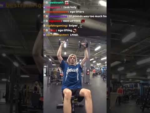 xQc stream sniper attempts to Ego Lift... 💀