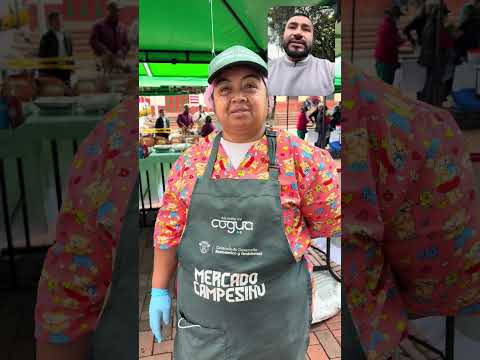 Entrevista a comerciante en el Mercado Campesino de Cogua, Cundinamarca el día 06 de julio de 2026.