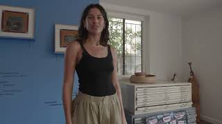 Nina founder of the Laundry Gallery