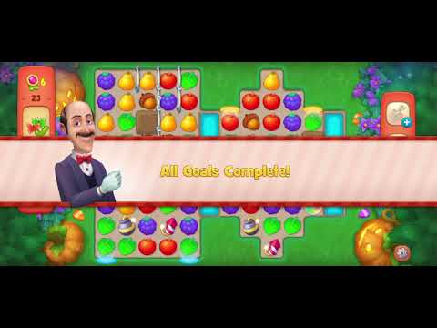 Golden Cup 9285 stage 20 - 26  ▪︎ no hacks, real play ☆ Gardenscapes by Anne