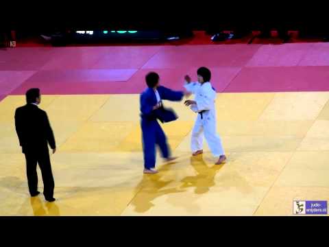 Judo 2013 Grand Slam Paris: Asami (JPN) - Munkhbat (MGL) [-48kg] semi-final