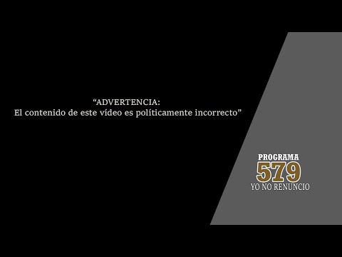 PGM 579 YO NO RENUNCIO