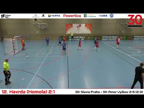 Futsal: SK Slavia Praha - SK Amor Vyškov 2:5 (2:3)