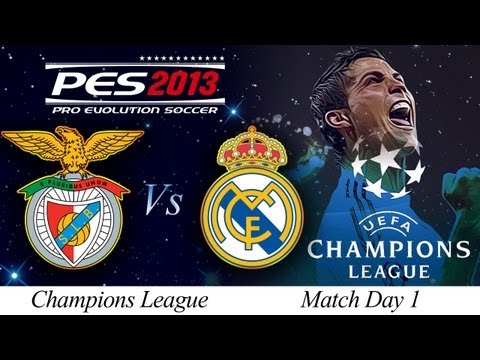 [TTB] PES 2013 Master League Series - Benfica Vs Real Madrid - CL Match Day 1