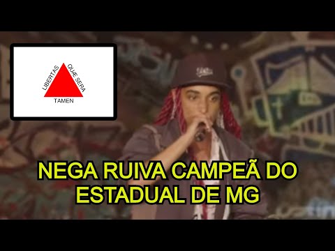 NEGA RUIVA CAMPEÃ DO ESTADUAL DE MG PARA O NACIONAL 2022