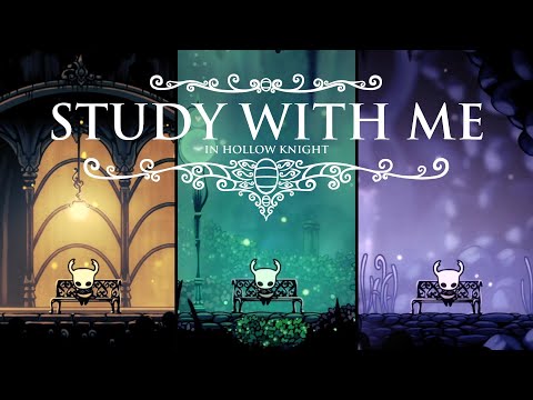 Study With Me In Hollow Knight | Music & Ambience | Pomodoro 25/5