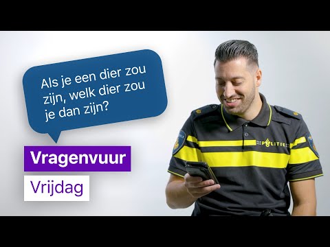 Politiedocent Mounir | Vragenvuur Vrijdag #2