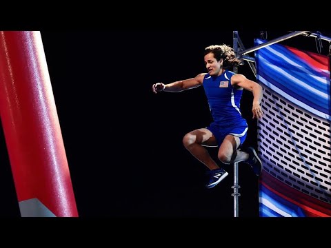 Daniel Gil’s Stage 2 Run: USA vs. the World - American Ninja Warrior 2020