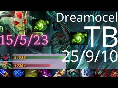 Dreamocel Terrorblade vs Medusa, Magnus, mid Sawnbreaker - Refresher vs Refresher - dota2