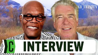 Samuel L. Jackson &amp; Pierce Brosnan on MobLand Season 2, NOLA King, and The Unholy Trinity