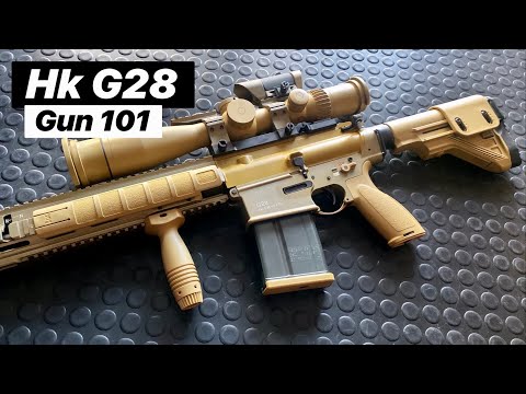 Intro to the German Semi Auto Sniper System - HK G28: Gun of the Week #23