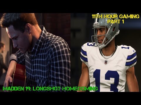 Let's Play: Madden 19: Longshot Homecoming Part 1- Life After the Show