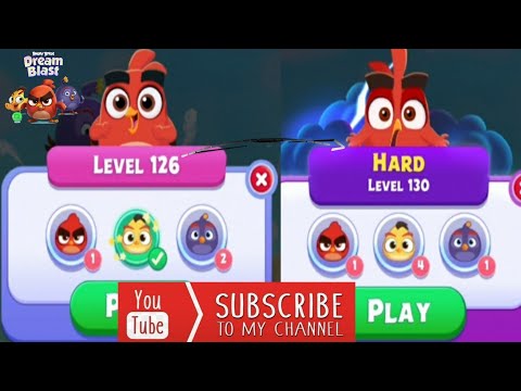Angry Birds Dream Blast - Android gameplay ep #26(level 126 - level 130)