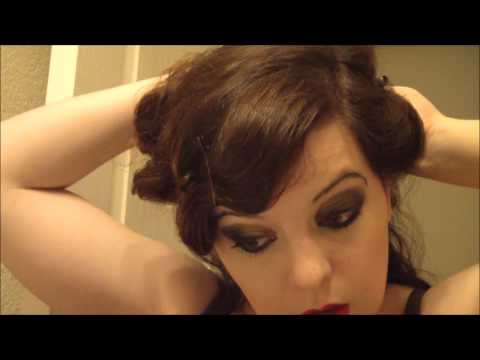 The Haunting Vintage / 1930's Hair & Accessories Tutorial for Music Video Cast Members